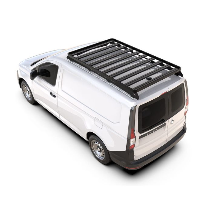 FLY Model Dakdrager bagagedrager compatibel met Volkswagen Caddy 4 (SB) 2020-2026 Spoorstaven Grijs Aluminium 4 Staven